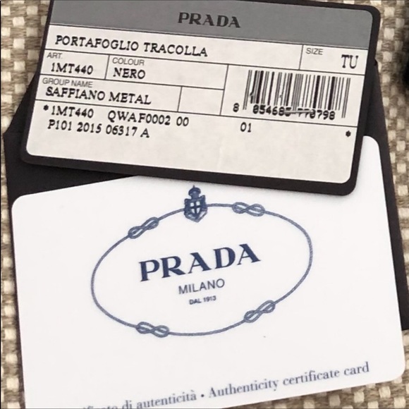 NWT PRADA Saffiano black clutch/wallet crossbody - Picture 3 of 11